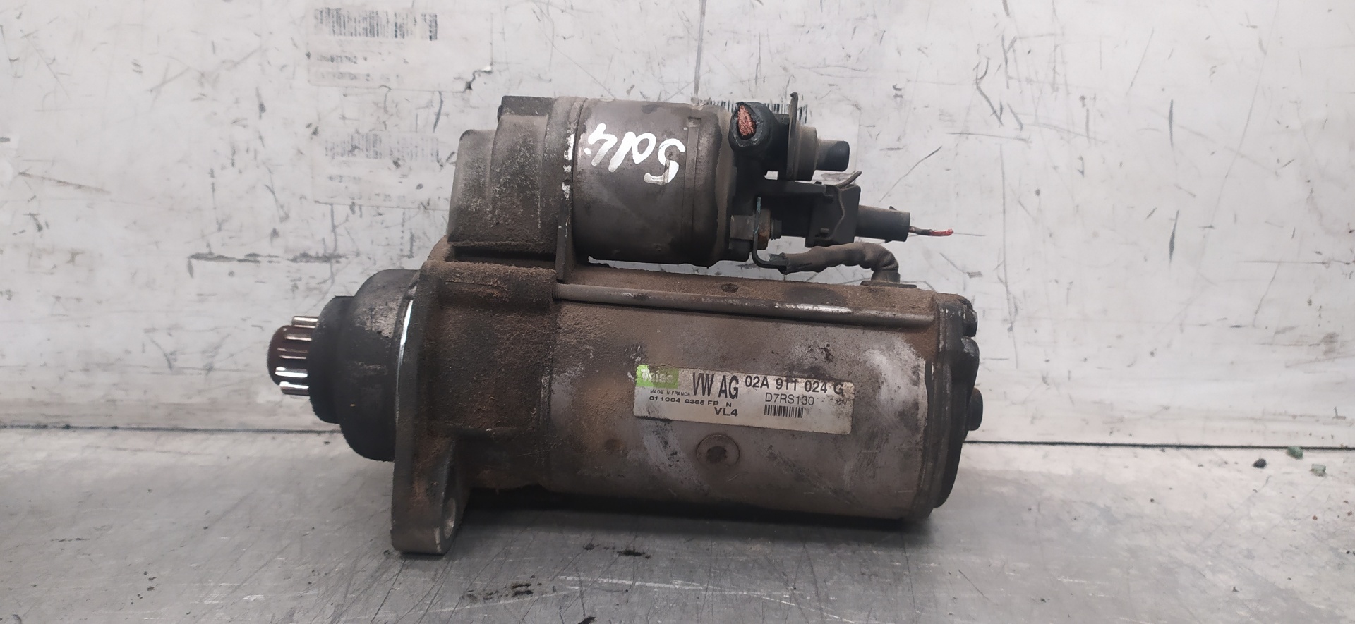 SEAT Cordoba 2 generation (1999-2009) Starter Motor 02A911024G 25966748