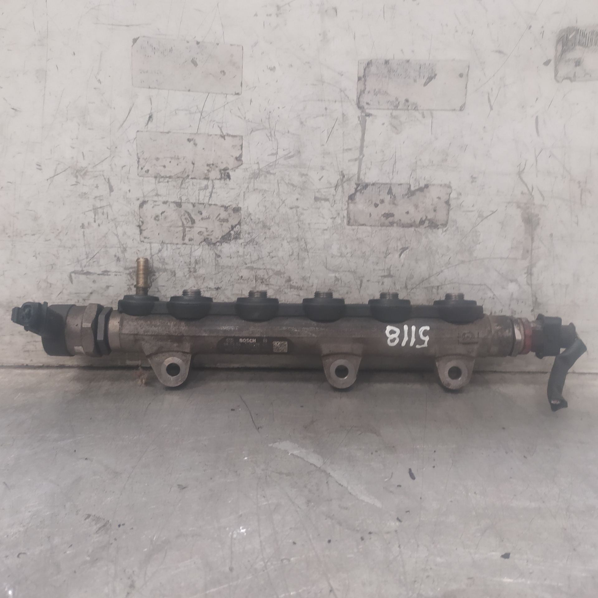 NISSAN Qashqai 1 generation (2007-2014) Fuel Rail 8200842432 25917831