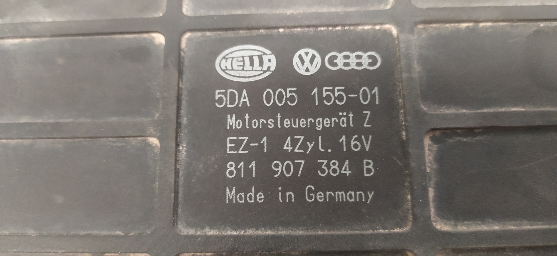 VOLKSWAGEN Corrado 1 generation (1988-1995) Μονάδα ελέγχου κινητήρα ECU 5DA00515501 20116056