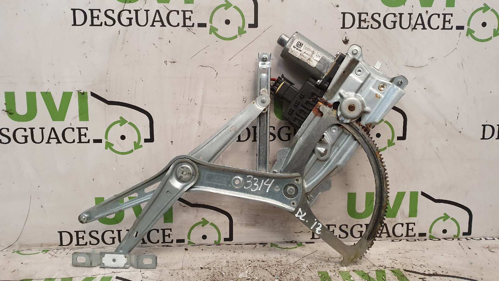 OPEL Astra J (2009-2020) Front Left Door Window Regulator 13101480, A330013100417 19968902