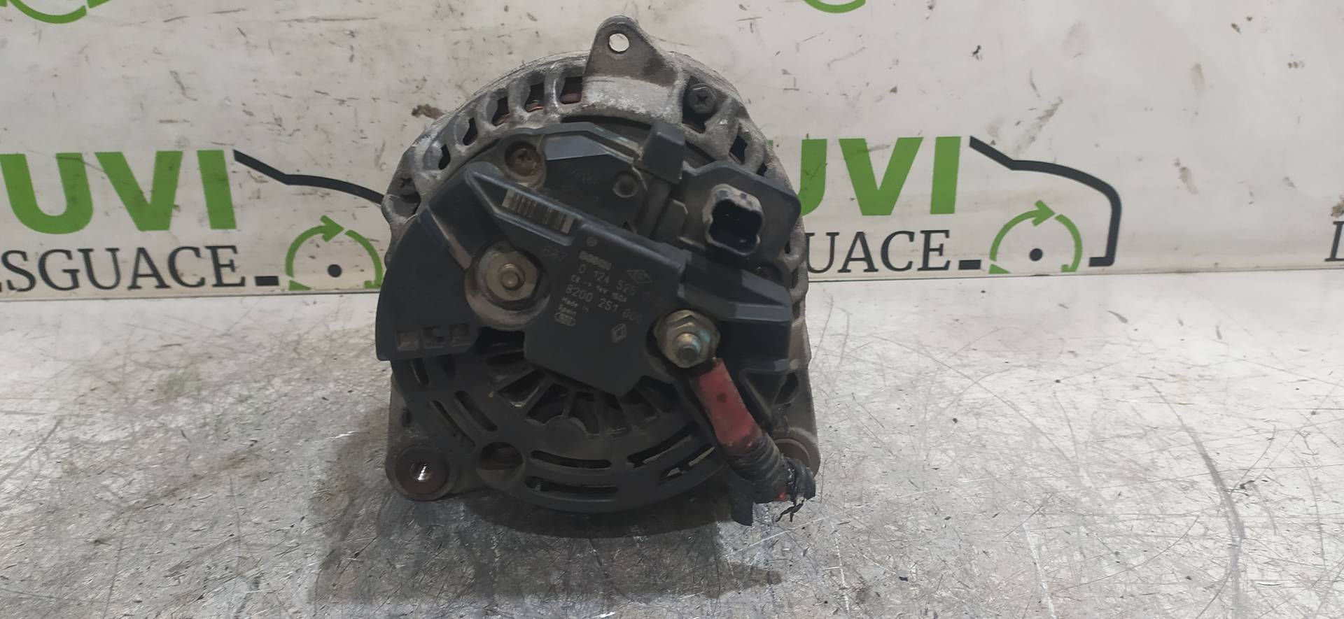 RENAULT Laguna 2 generation (2001-2007) Alternator 8200251006, 0124525076 20038548