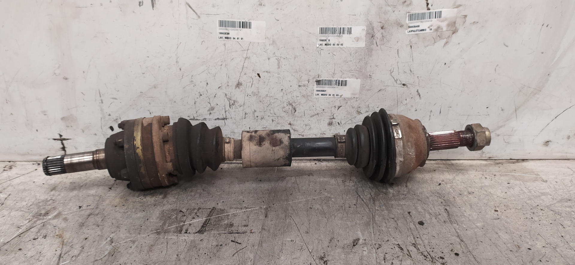 ALFA ROMEO 147 2 generation (2004-2010) Front Left Driveshaft 23362662