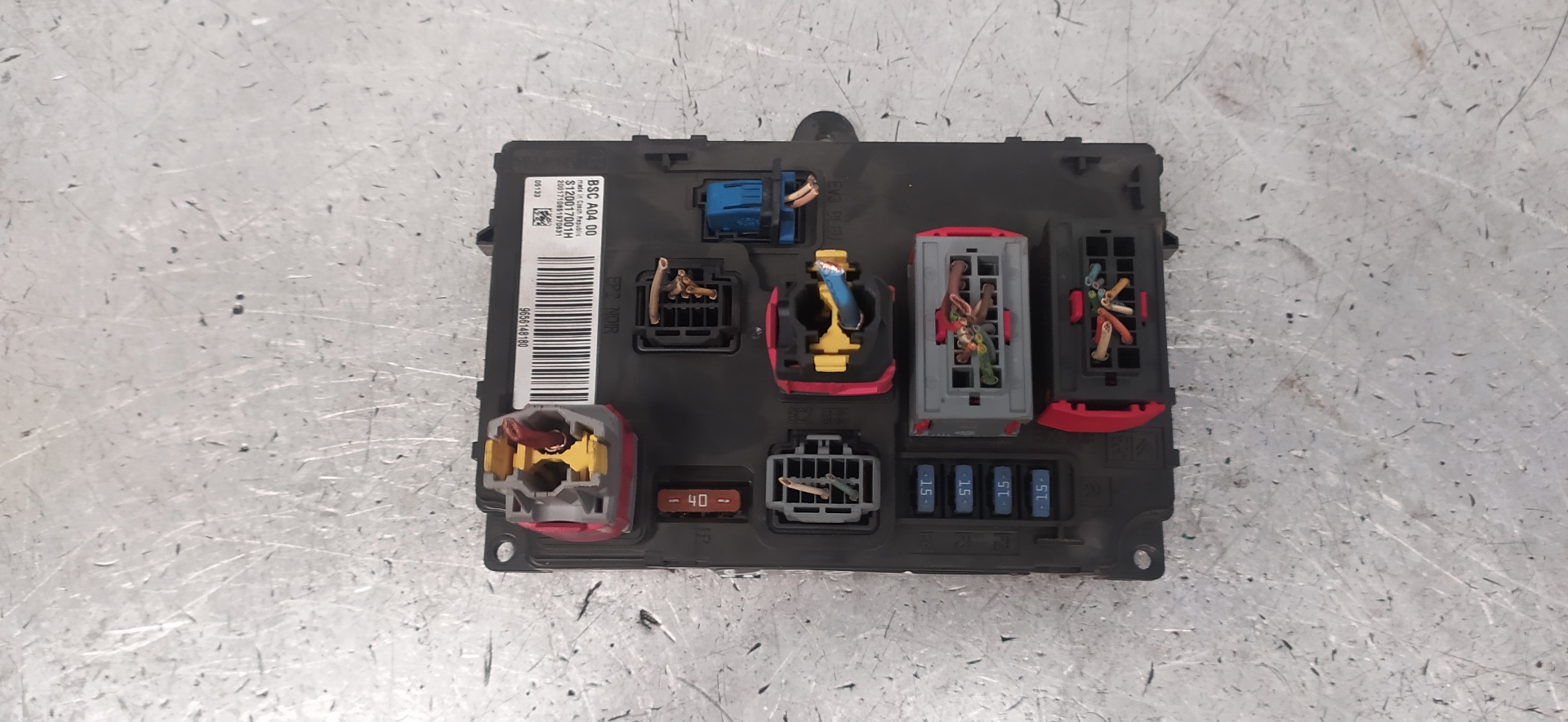 PEUGEOT 407 1 generation (2004-2010) Fuse Box 9656148180 20102504