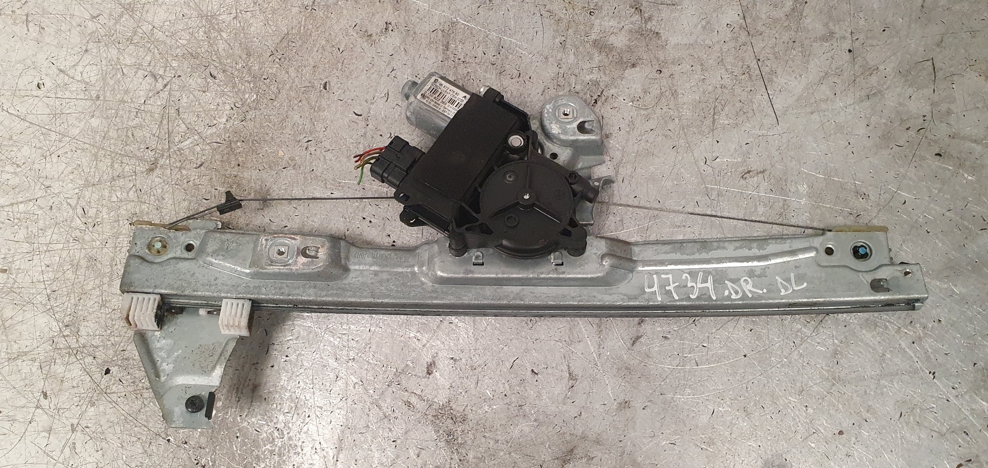 PEUGEOT 308 T7 (2007-2015) Front Right Door Window Regulator 96565184 23385818