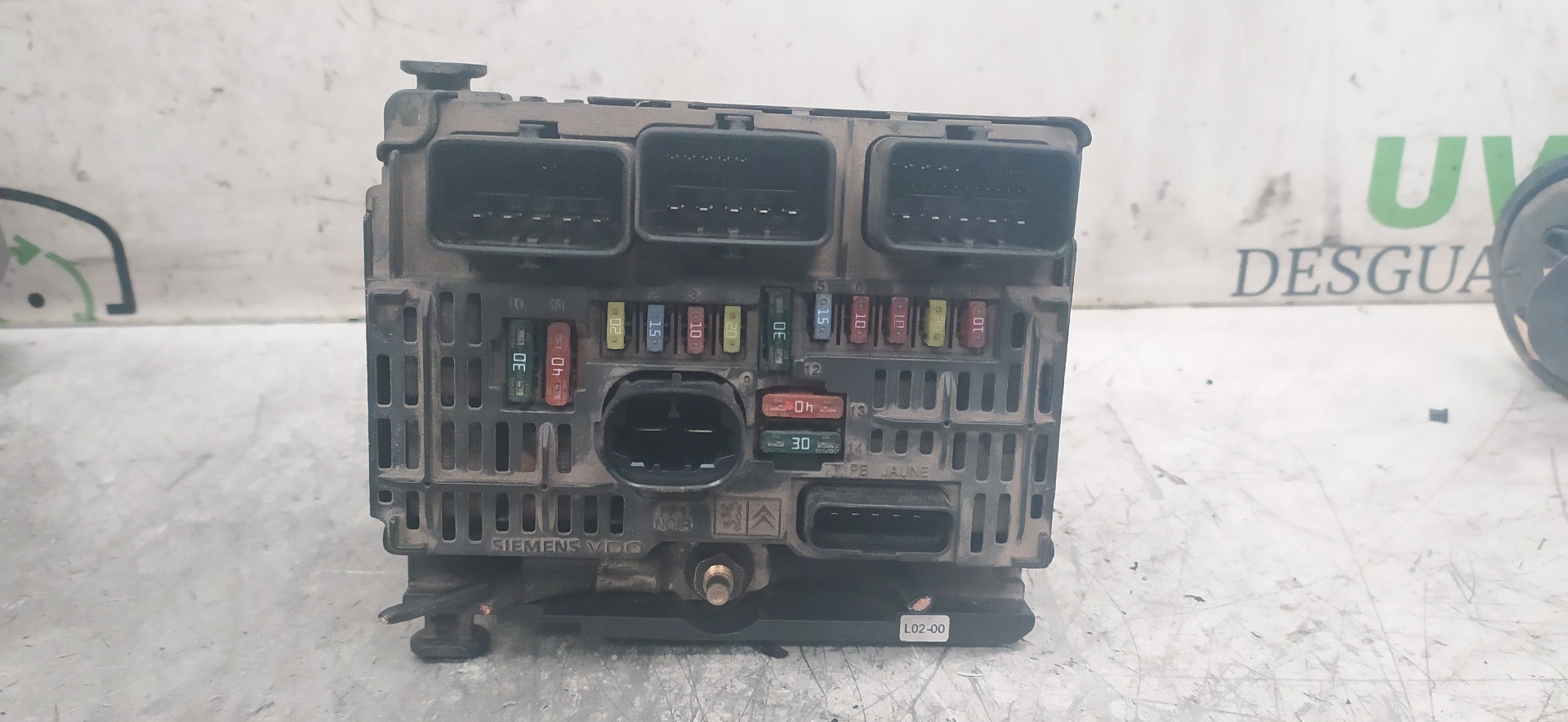 VAUXHALL 407 1 generation (2004-2010) Fuse Box 9636079380,S120017003I 23369827