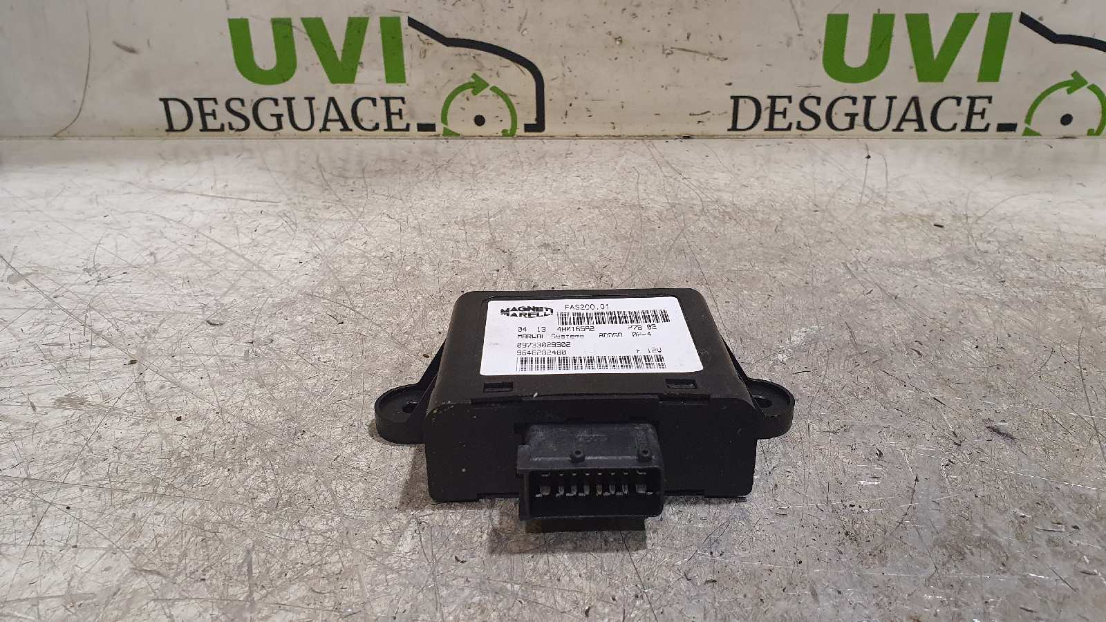 PEUGEOT 307 1 generation (2001-2008) Other Control Units 9648282480, 09733029902 20028653