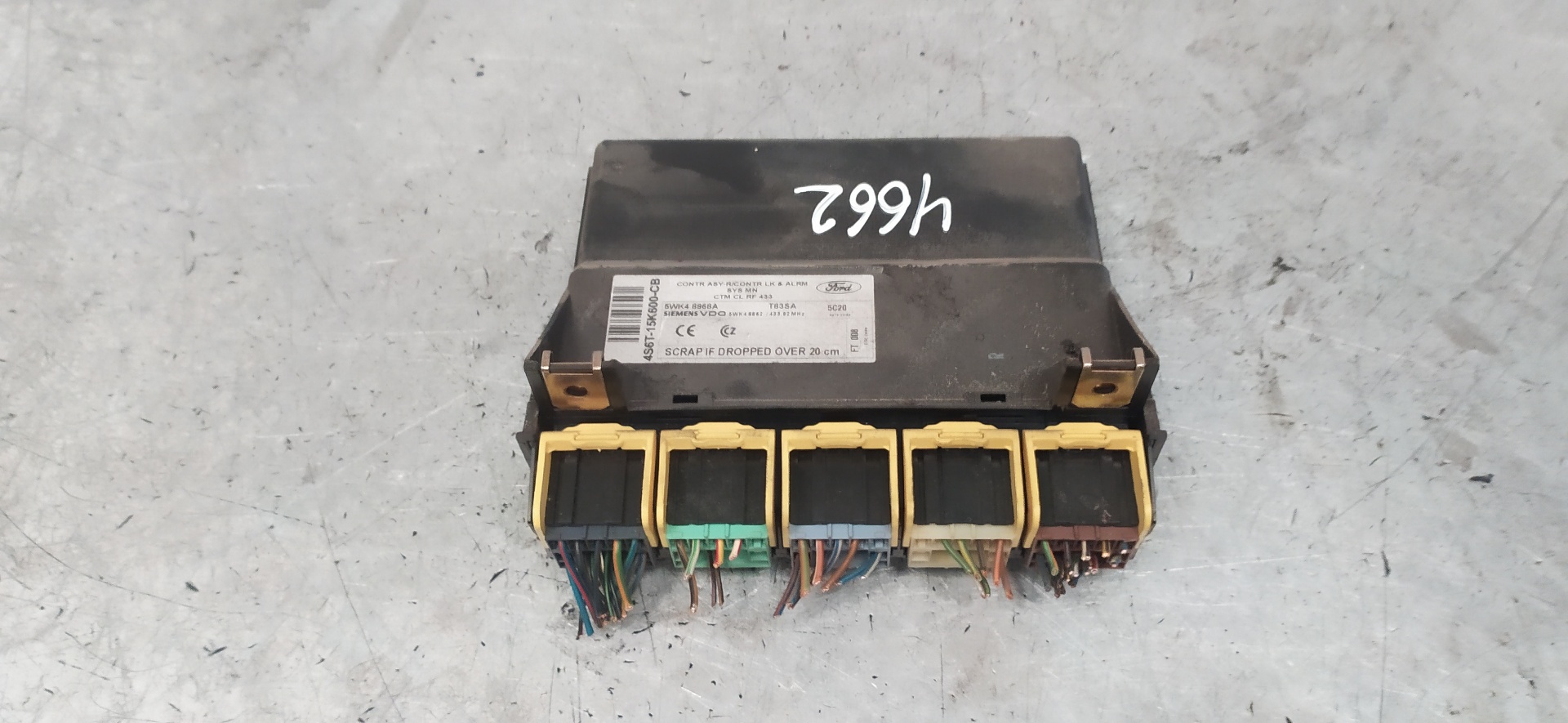 FORD Fiesta 5 generation (2001-2010) Other Control Units 4S6T15K600CB, 5WK48968A 20124338