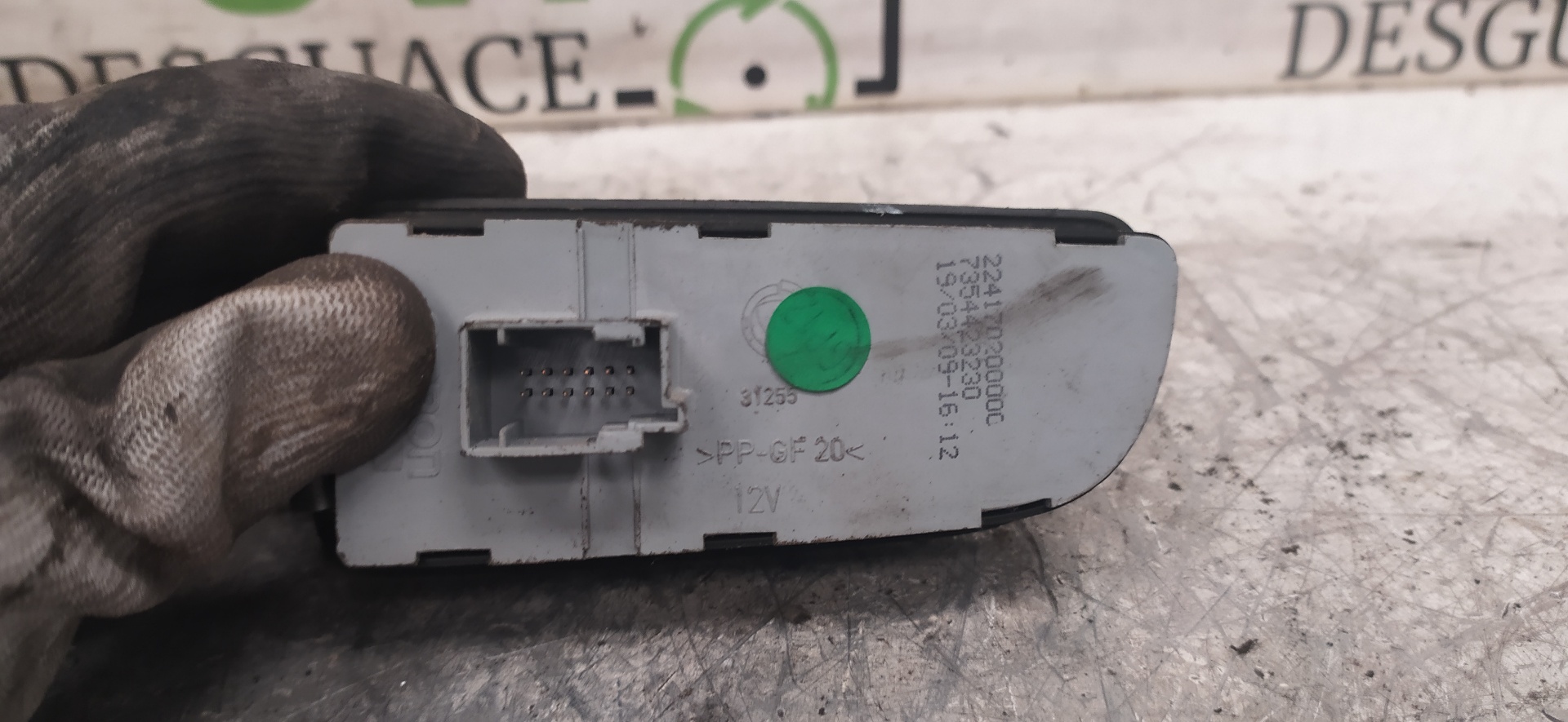 CITROËN Nemo 1 generation (2008-2015) Switches 224170200000,7354423230 20057277