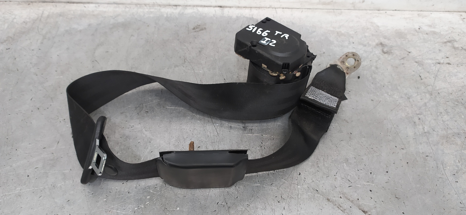 AUDI A2 8Z (1999-2005) Ceinture de sécurité arrière gauche 8Z0857805C 25967224