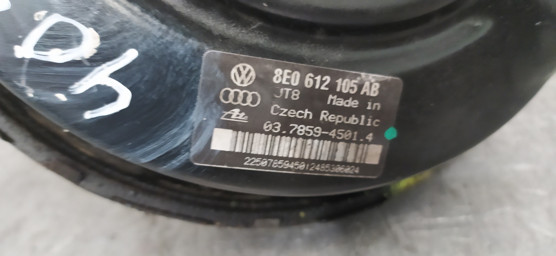 AUDI A4 B6/8E (2000-2005) Brake Servo Booster 8E0612105AB 20086148