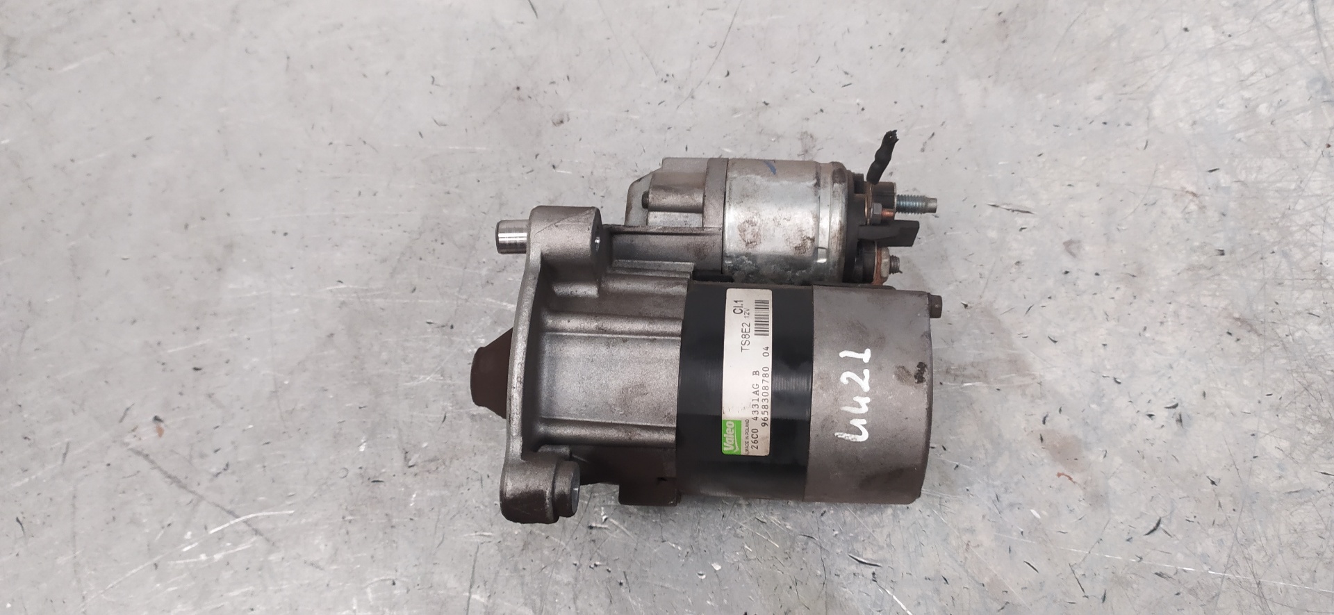 CITROËN C4 1 generation (2004-2011) Starter Motor 9658308780 20113497