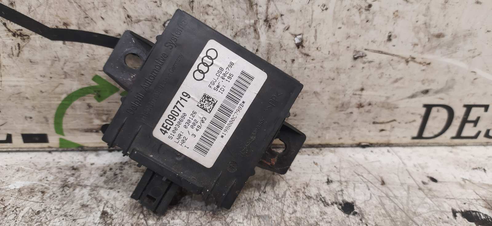 AUDI A8 D3/4E (2002-2010) Other Control Units 4E0907719 25906718