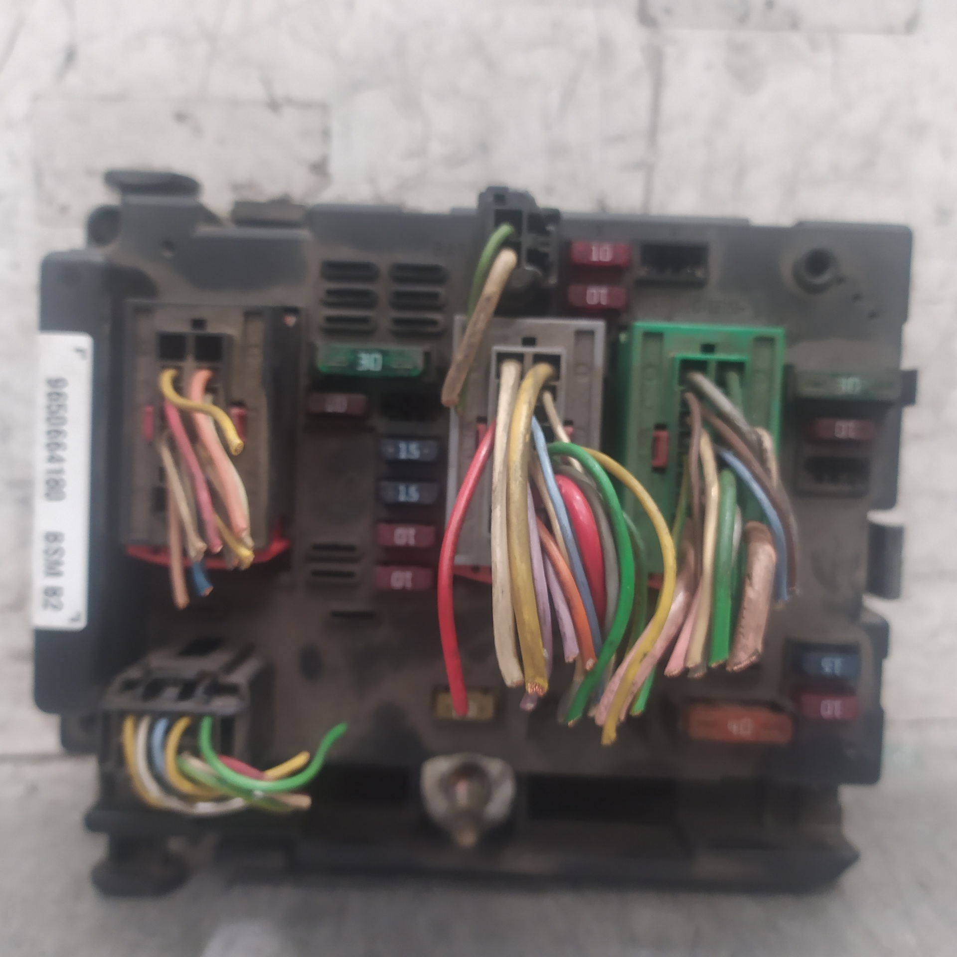 CITROËN 307 1 generation (2001-2008) Fuse Box 9650664180 25368791