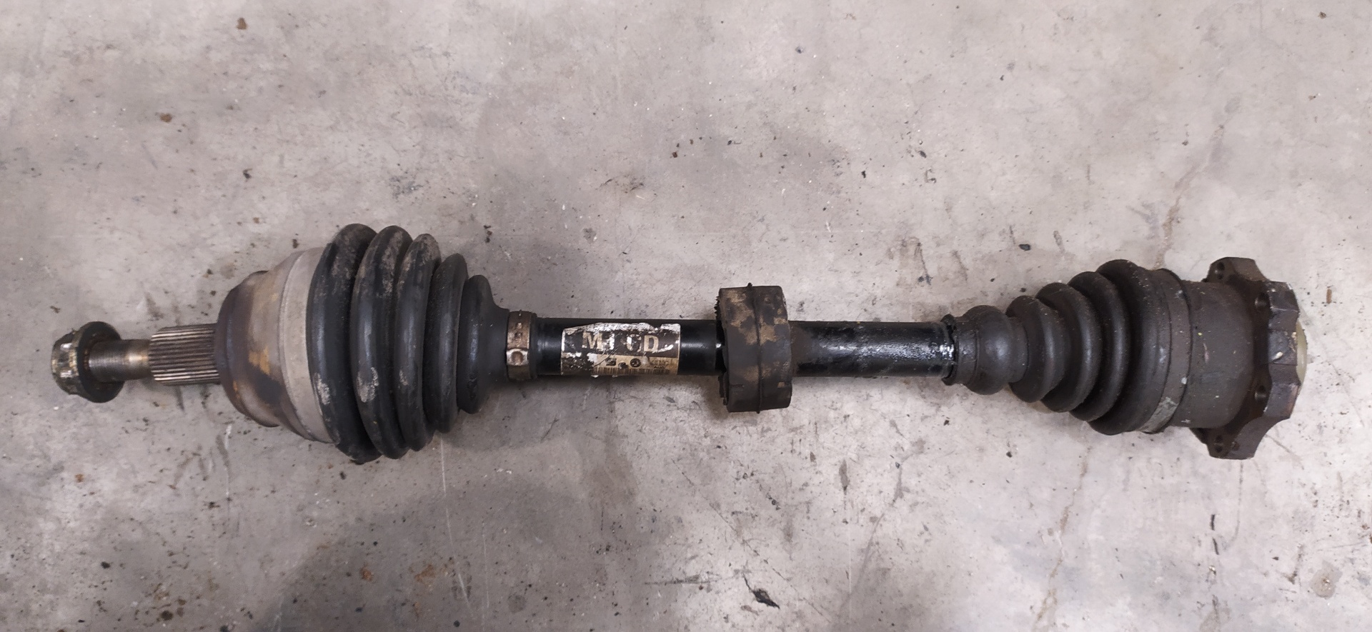 SEAT Leon 1 generation (1999-2005) Front Left Driveshaft 1J0107271O 25967381