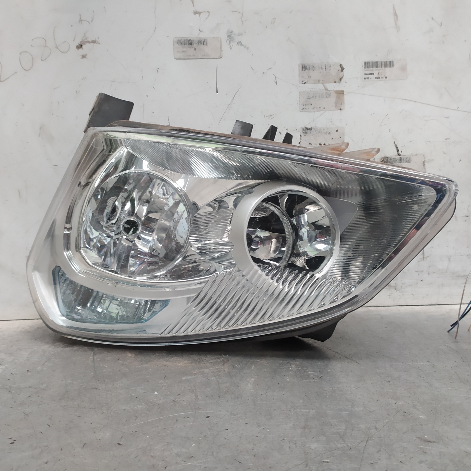 NISSAN Qashqai 1 generation (2007-2014) Front Left Headlight 26060JD90B 25399707