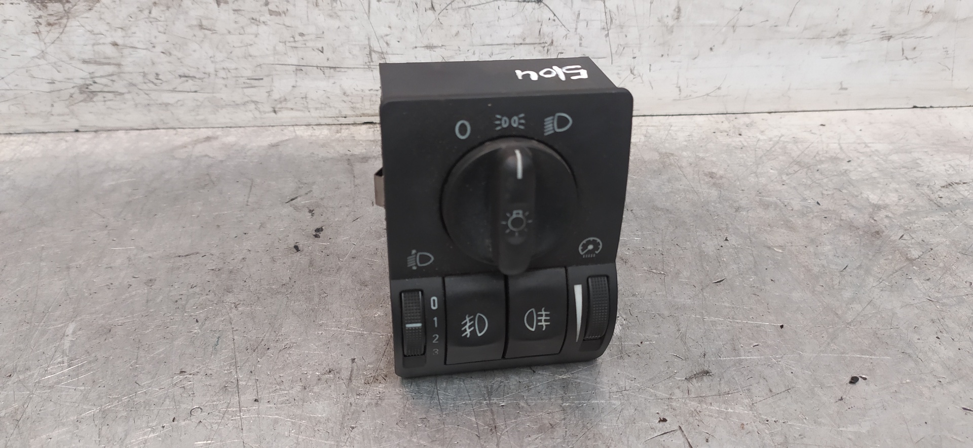 OPEL Corsa C (2000-2006) Headlight Switch Control Unit 9116609,1196,0524119 23674429