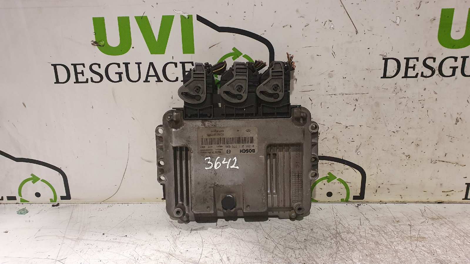 AUDI Megane 2 generation (2002-2012) Engine Control Unit ECU 8200391966,0281011776 20031784