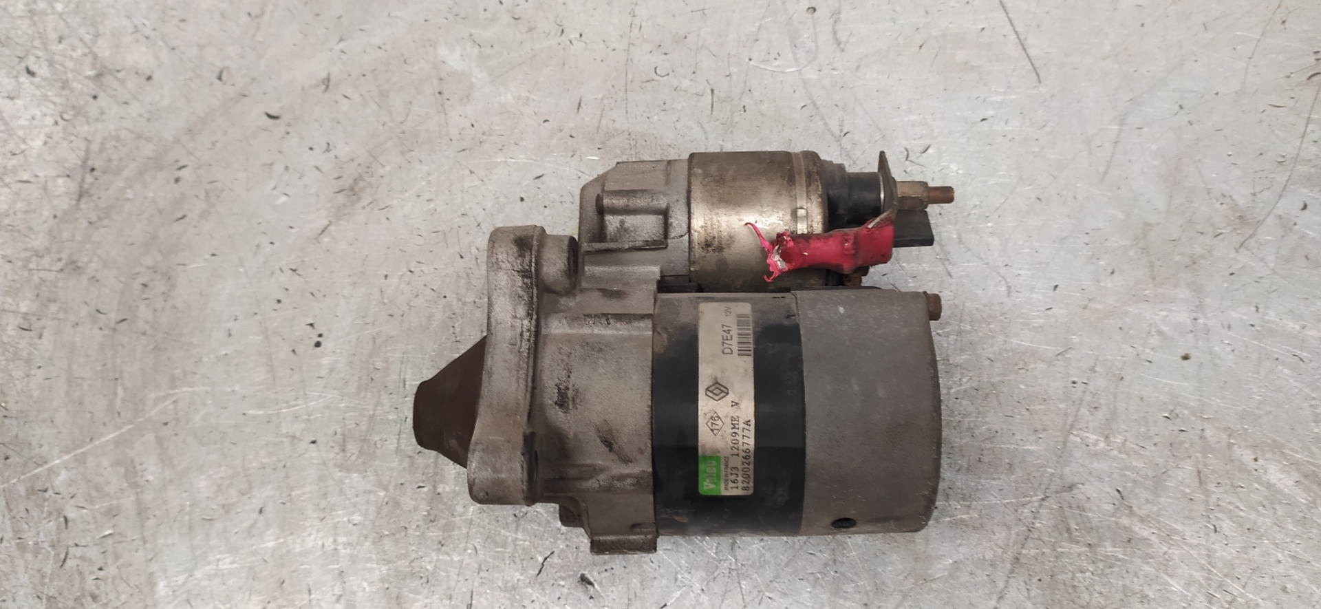 RENAULT Megane 2 generation (2002-2012) Starter Motor 16J31209MEV, 8200266777A 20125872