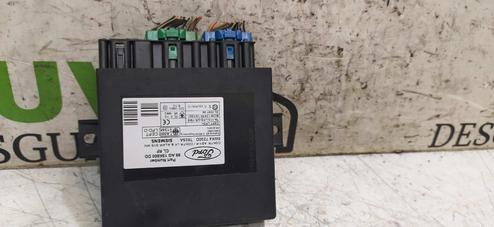 FORD Focus 1 generation (1998-2010) Other Control Units 98AG15K600DD, 5WK47230D 20016737