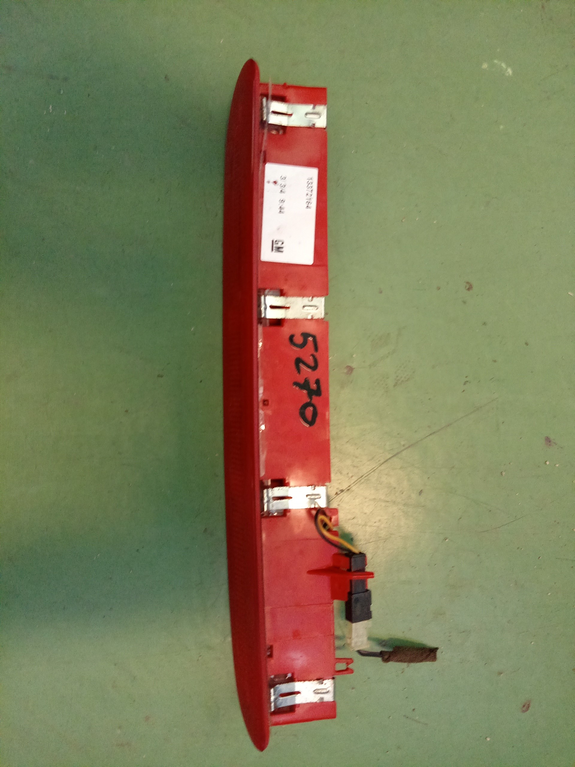 OPEL Astra J (2009-2020) Rear cover light 13372164 25917387