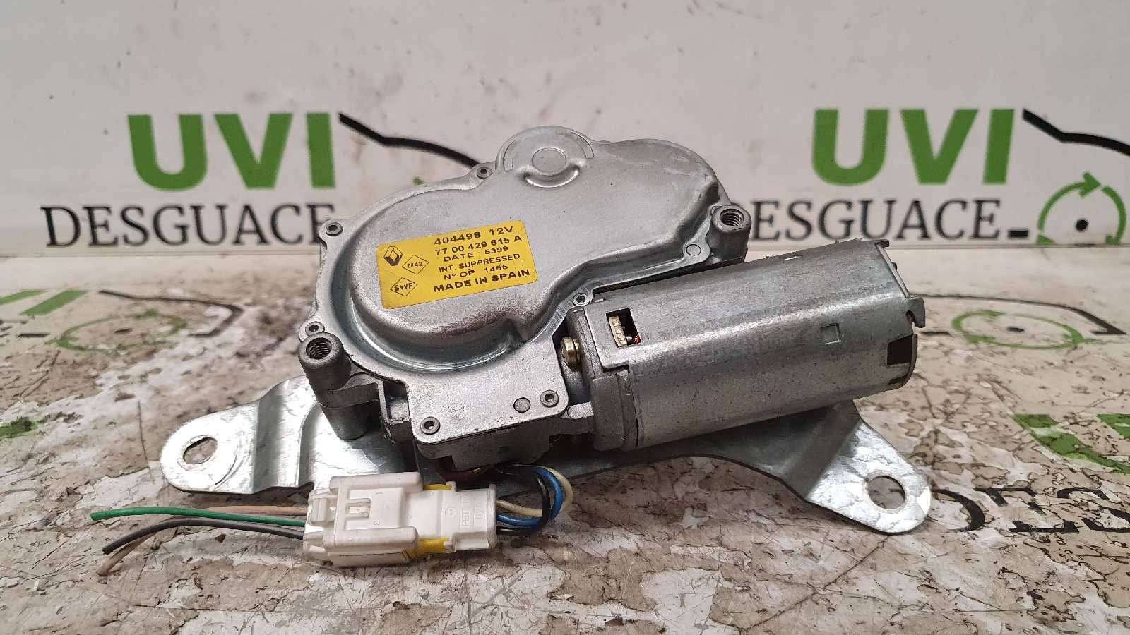 VAUXHALL Clio 2 generation (1998-2013) Tailgate  Window Wiper Motor 7700429615A,404498 19993030