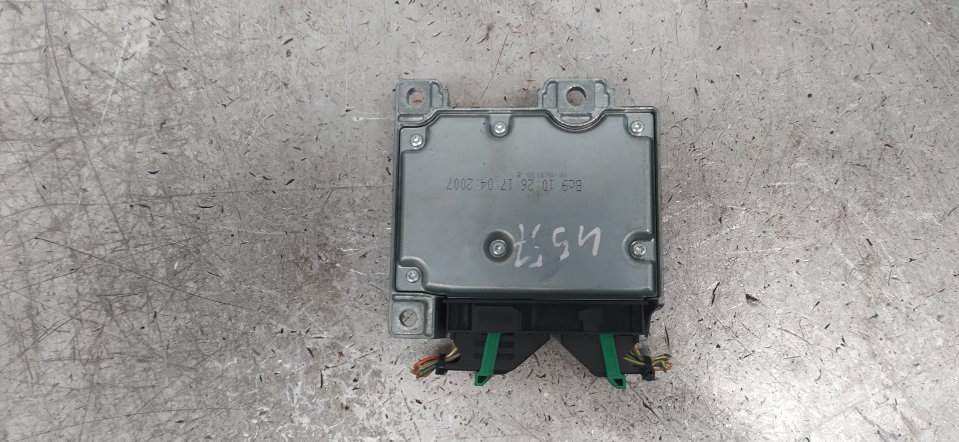 CITROËN C4 1 generation (2004-2011) SRS Control Unit 9662643980 20122431