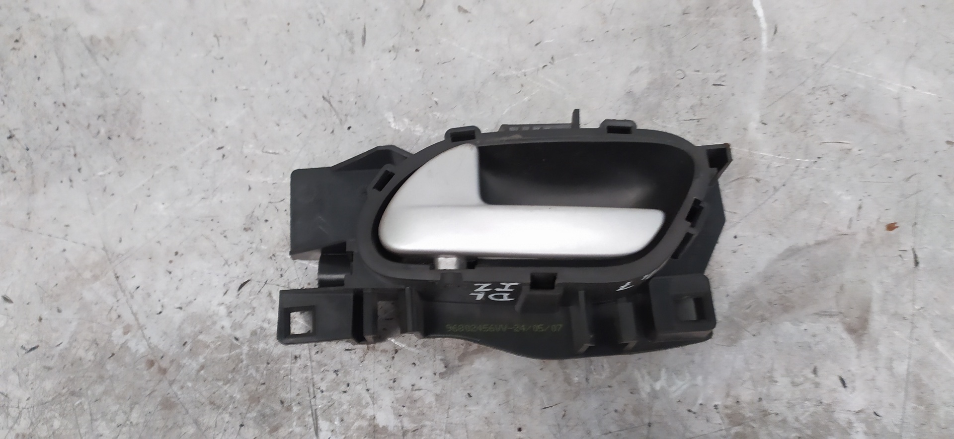 PEUGEOT 207 1 generation (2006-2009) Front Left Door Interior Handle Frame 9680168680 20124124