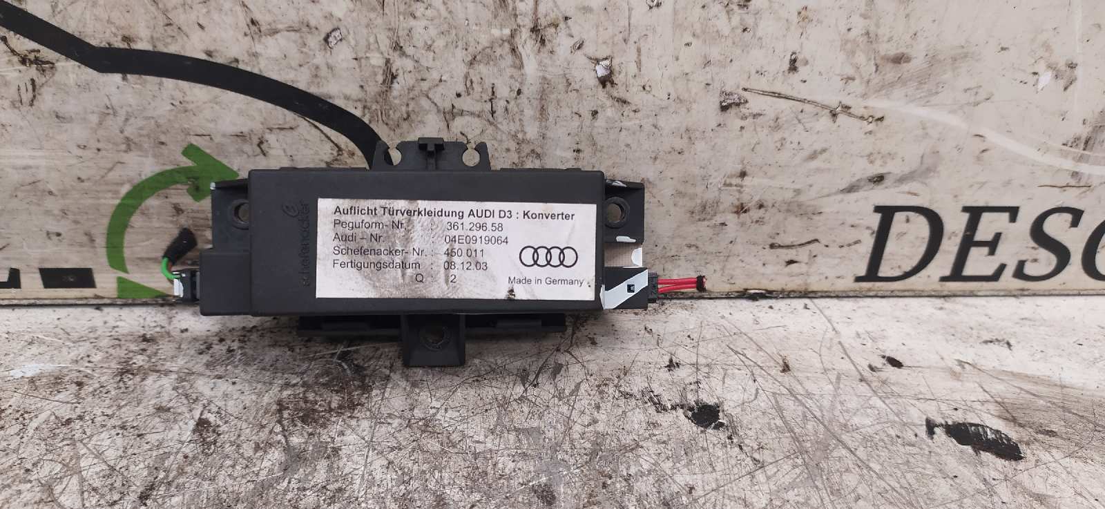 AUDI A8 D3/4E (2002-2010) Άλλες Μονάδες Ελέγχου 4E0910181B0247,4E0907801 25906703