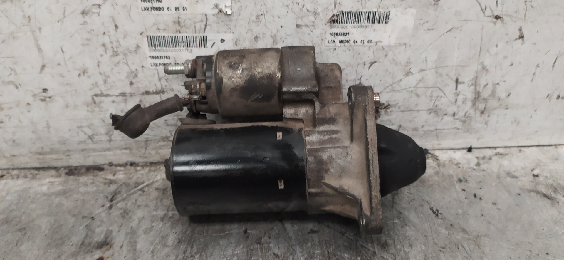 ALFA ROMEO 147 2 generation (2004-2010) Starter Motor 0001107411 23389584