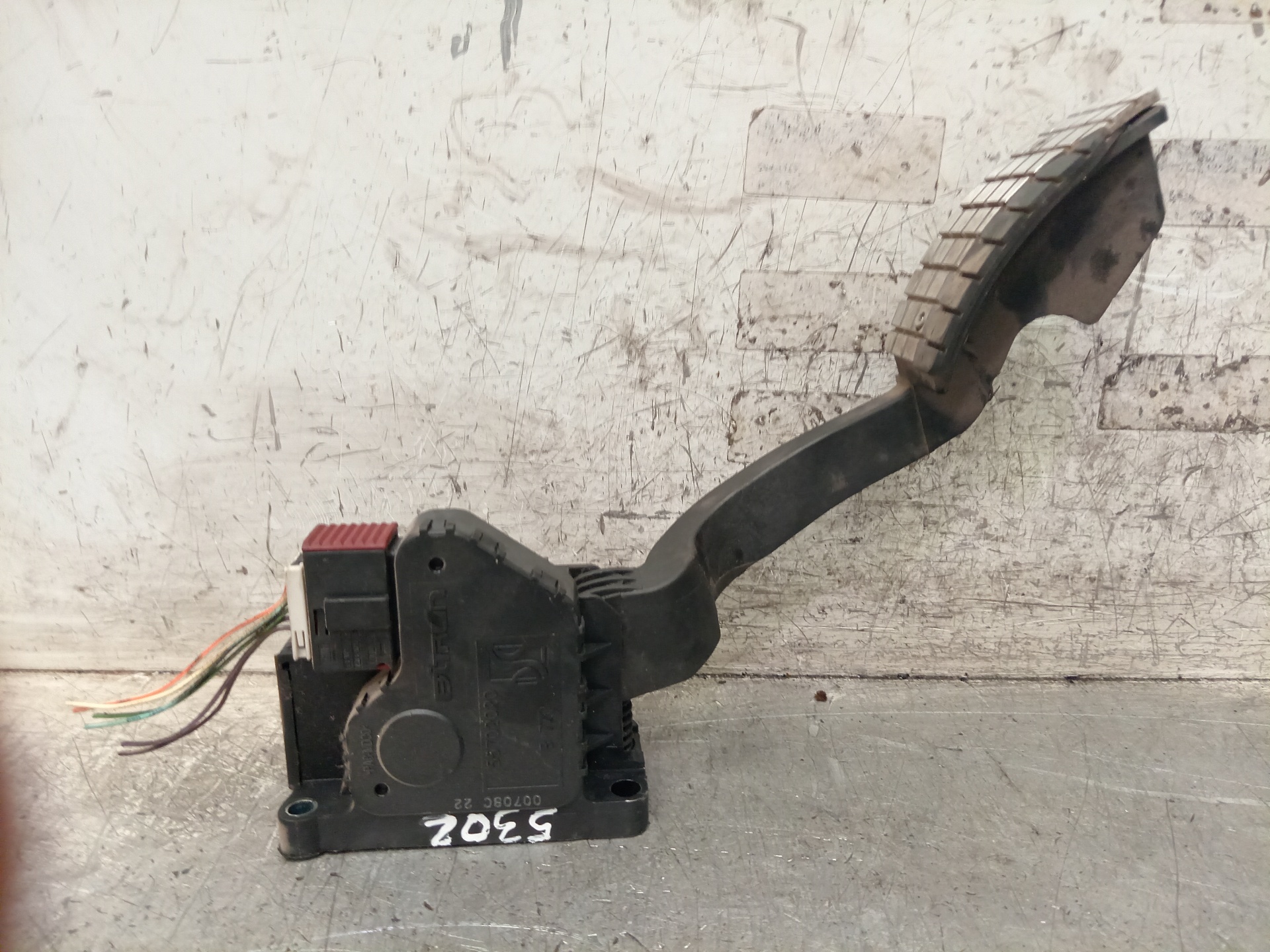 FIAT Punto 3 generation (2005-2020) Throttle Pedal 55702020 25436612