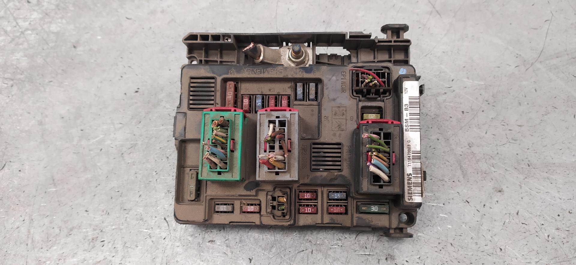 FIAT Xsara Picasso 1 generation (1999-2010) Fuse Box 964349888000 20095571