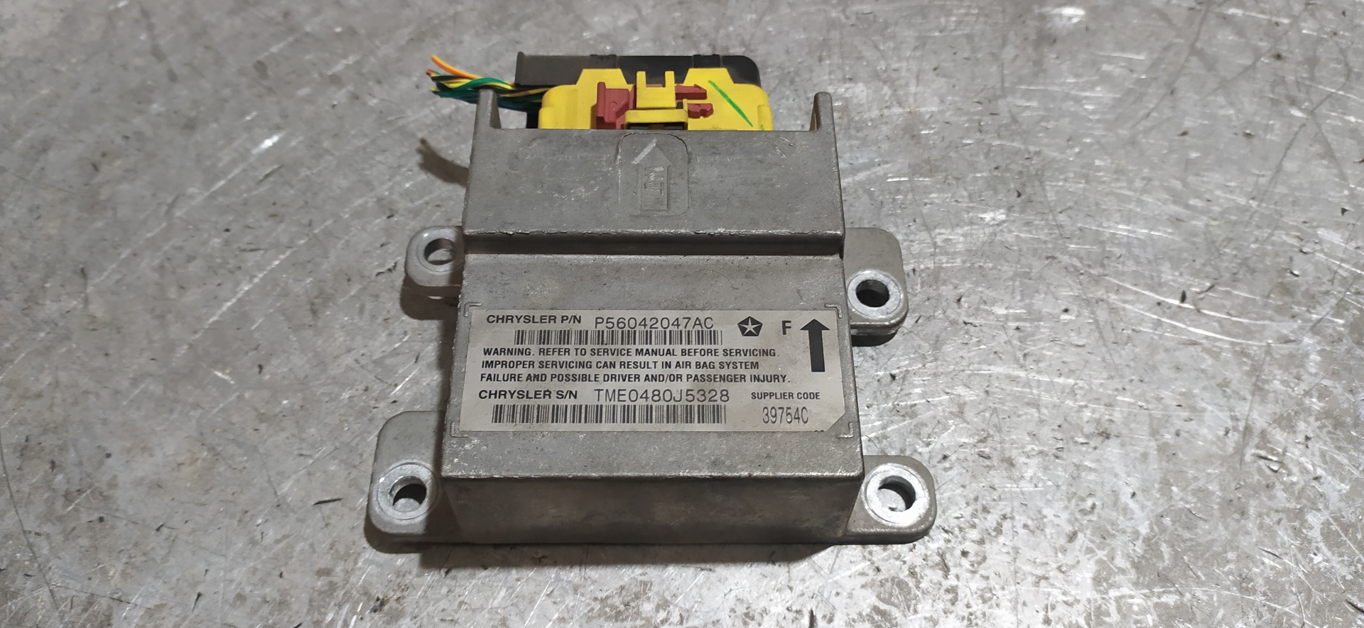 JEEP Grand Cherokee 2 generation (WJ) (1999-2004) SRS Control Unit P56042047AC,TME0480J5328 20087205