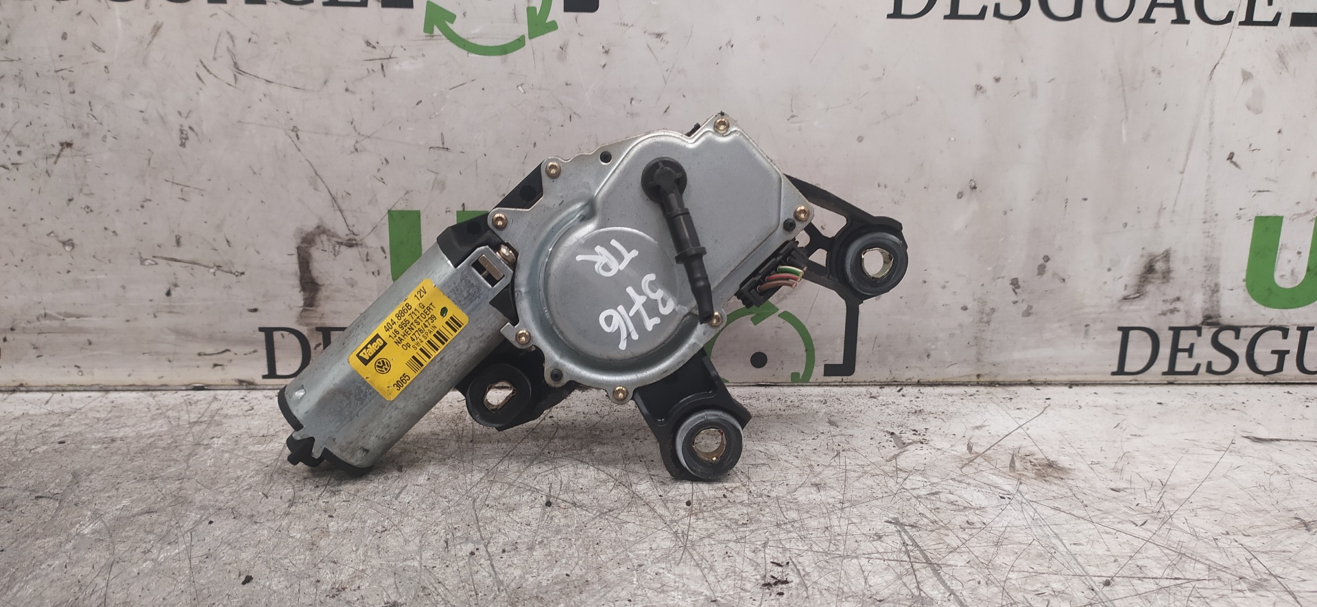 SKODA Fabia 6Y (1999-2007) Tailgate  Window Wiper Motor 404886B,1J6955711G 20047448