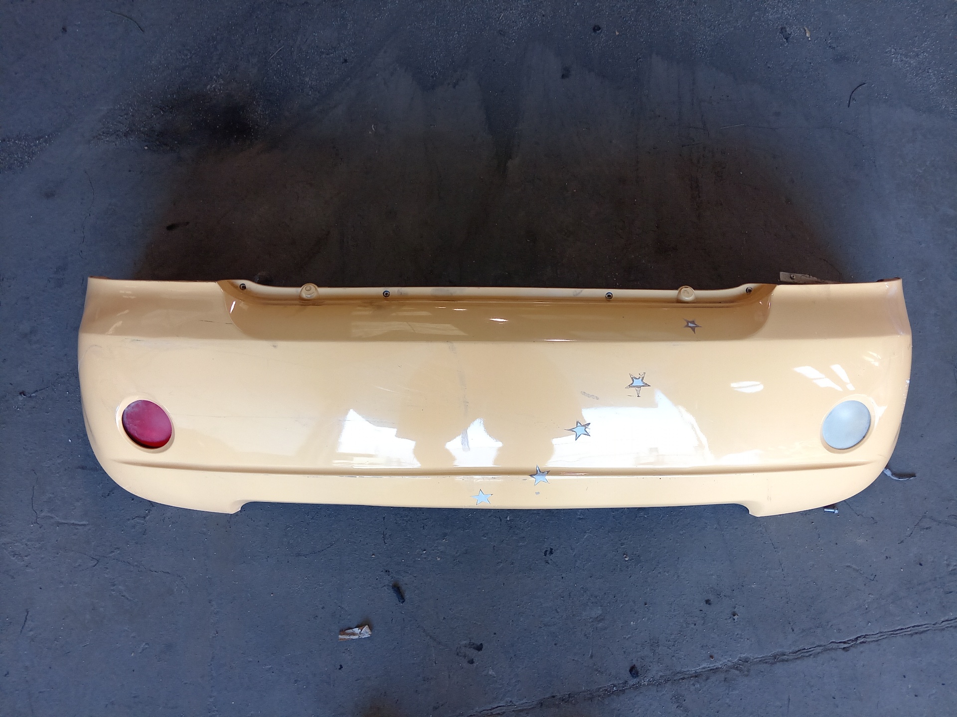 CHEVROLET Matiz 2 generation (2005-2010) Rear Bumper 25917997