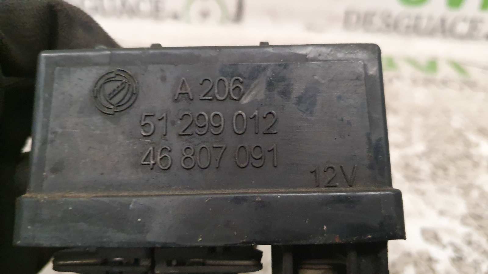 FIAT Ulysse 1 generation (1994-2002) Relays 51299012, 46807091 25905642