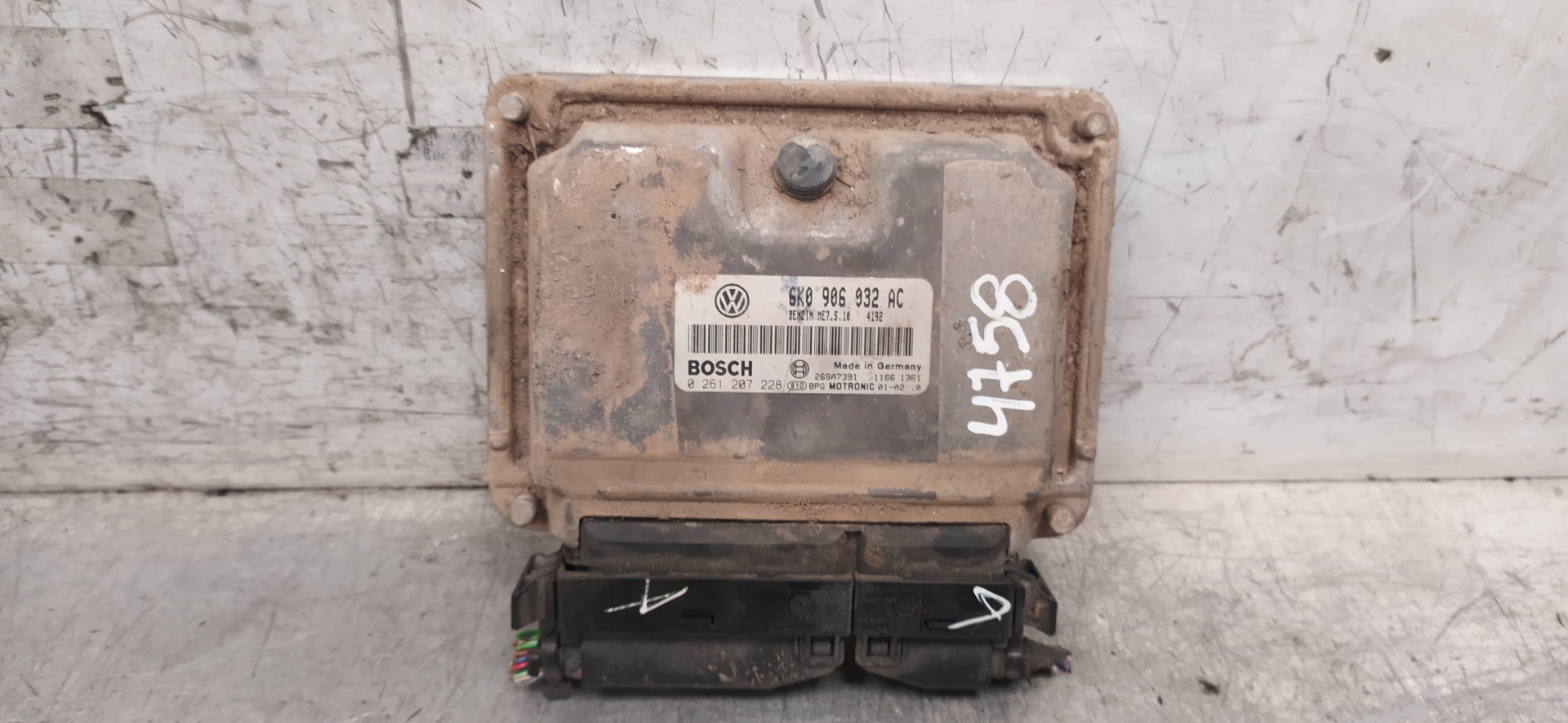 SEAT Ibiza 2 generation (1993-2002) Engine Control Unit ECU 6K0906032AC,0261207228 23838292