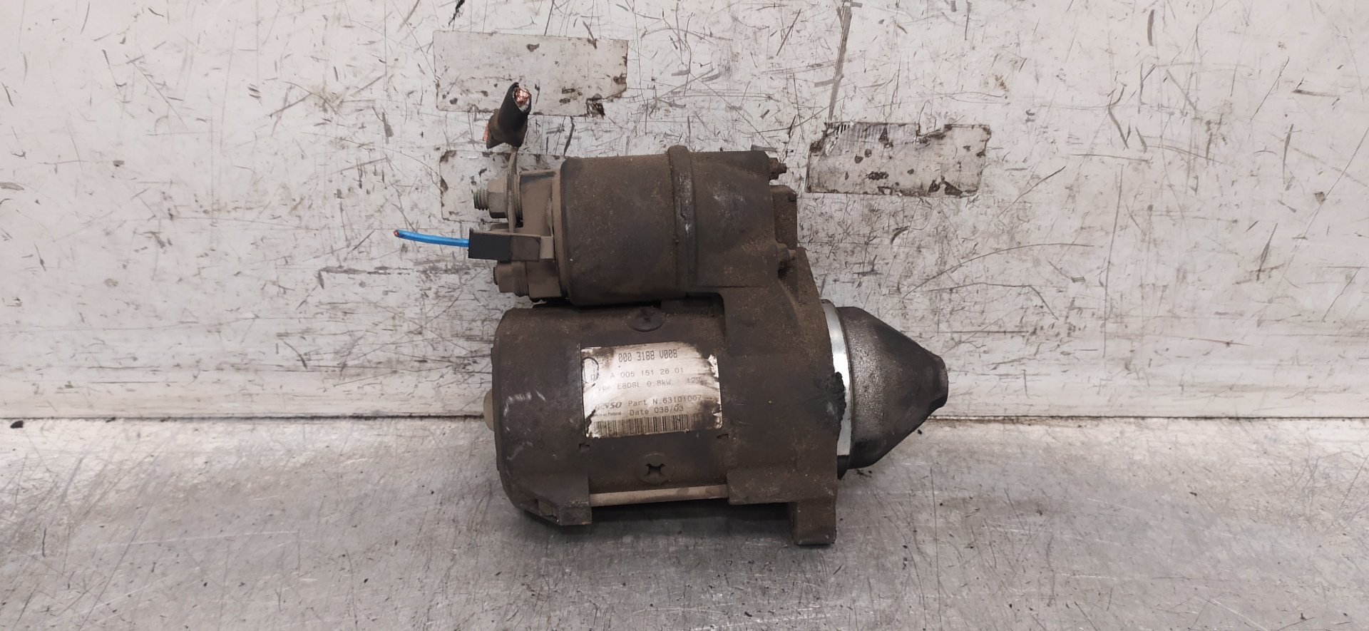 SMART Fortwo 1 generation (1998-2007) Starter Motor 0003188V008 25967629