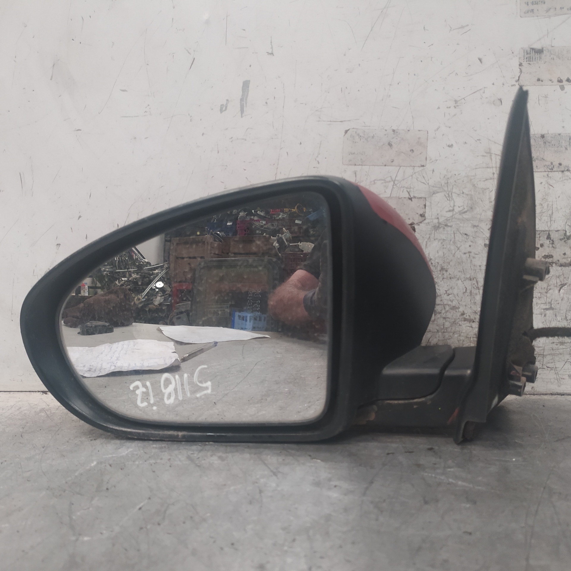 NISSAN Qashqai 1 generation (2007-2014) Left Side Wing Mirror 96302JD82A 25917566