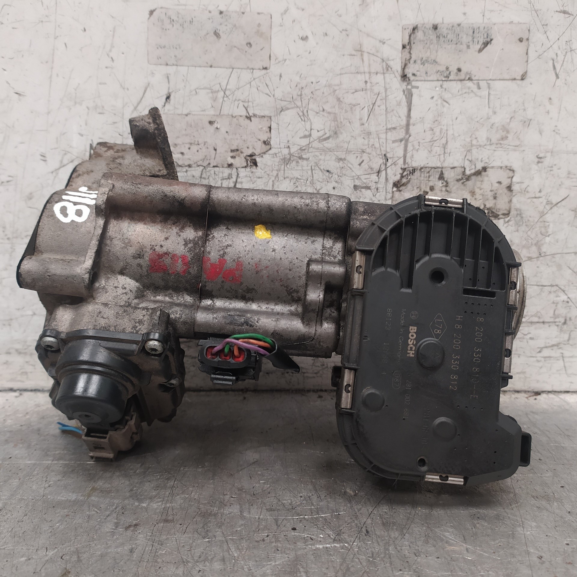 NISSAN Qashqai 1 generation (2007-2014) Clapeta de accelerație 8200330810 25917665