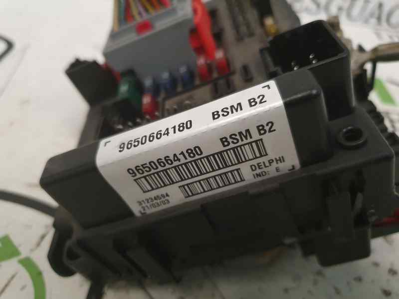 PEUGEOT 206 1 generation (1998-2009) Fuse Box 9650664180 19956273