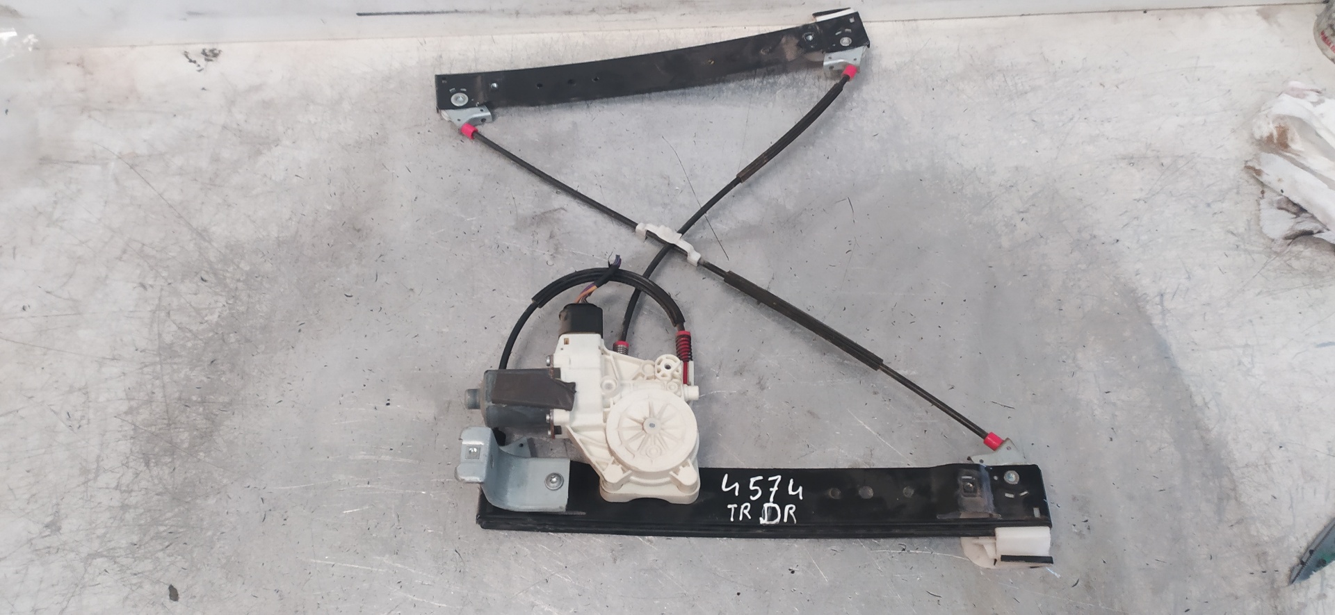 FORD S-Max 1 generation (2006-2015) Regulator de geam ușă dreapta spate 0130822287 20121354