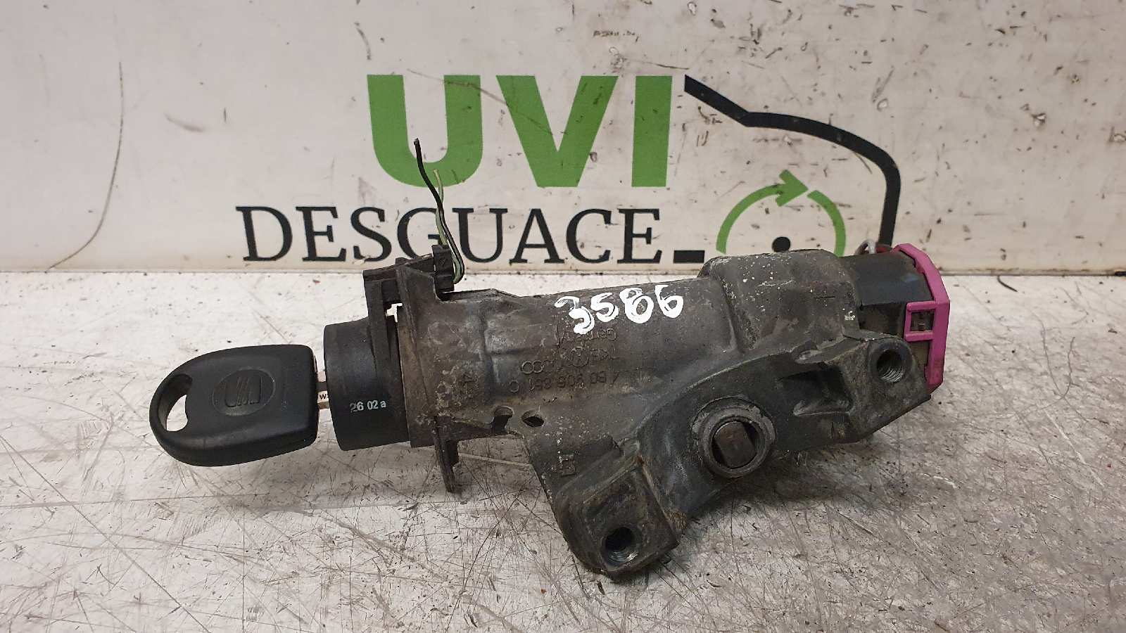 SEAT Leon 1 generation (1999-2005) Ignition Lock 4B0905851 20034311