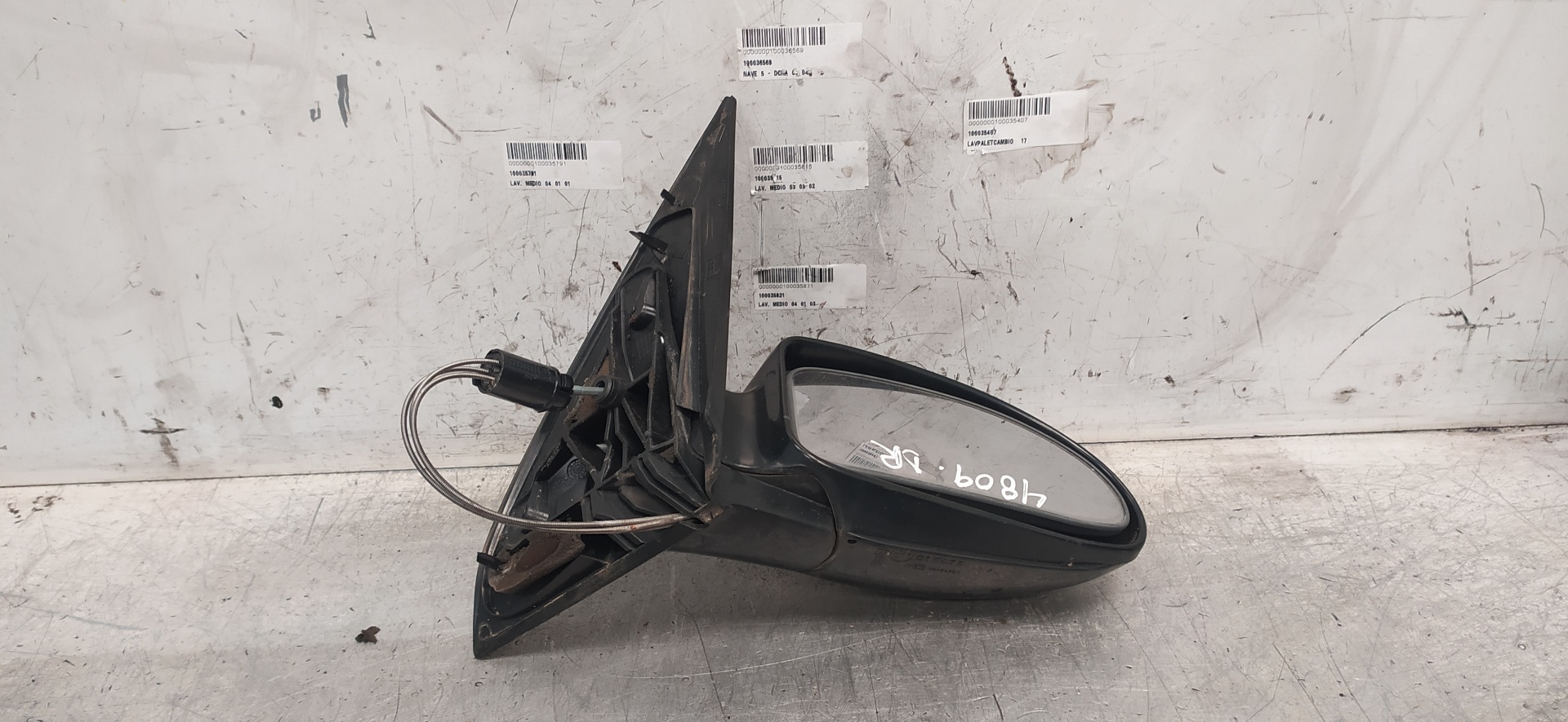 PEUGEOT Focus 1 generation (1998-2010) Right Side Wing Mirror 23387601