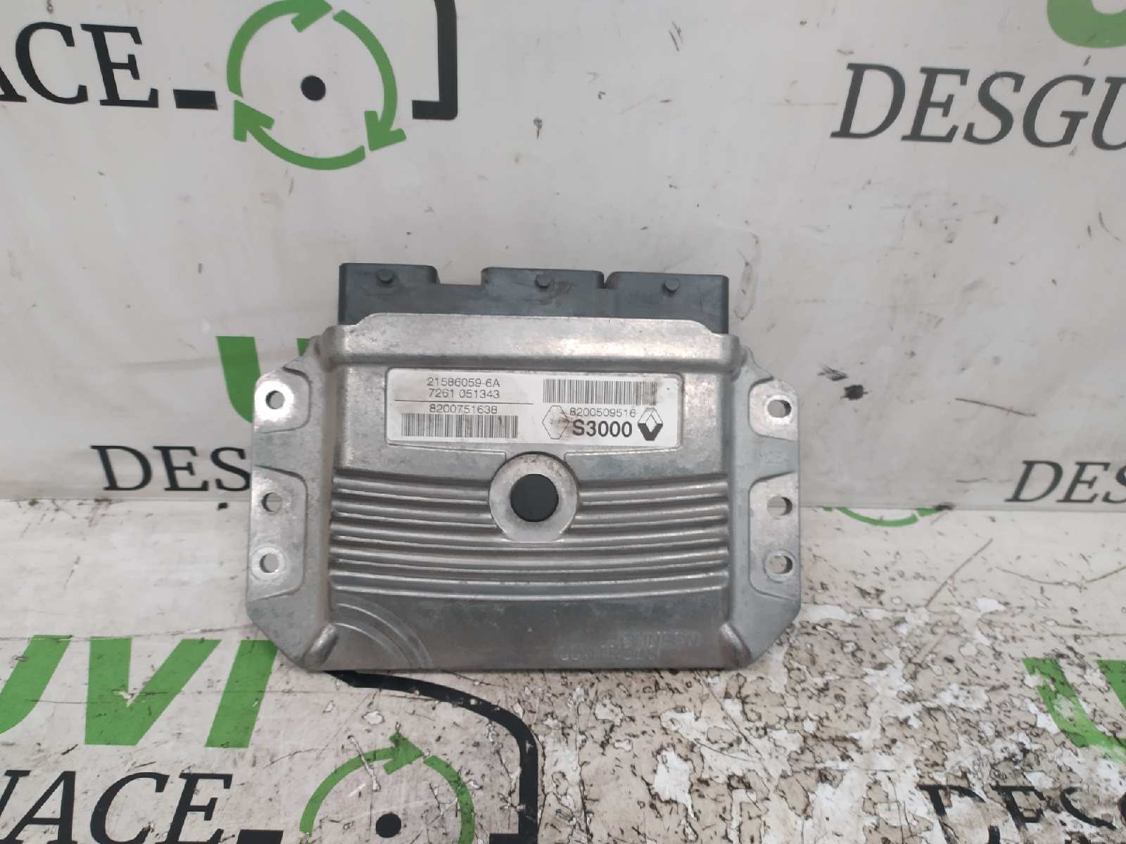 RENAULT Megane 2 generation (2002-2012) Engine Control Unit ECU 8200509516,215860596A,7261051343 19979012