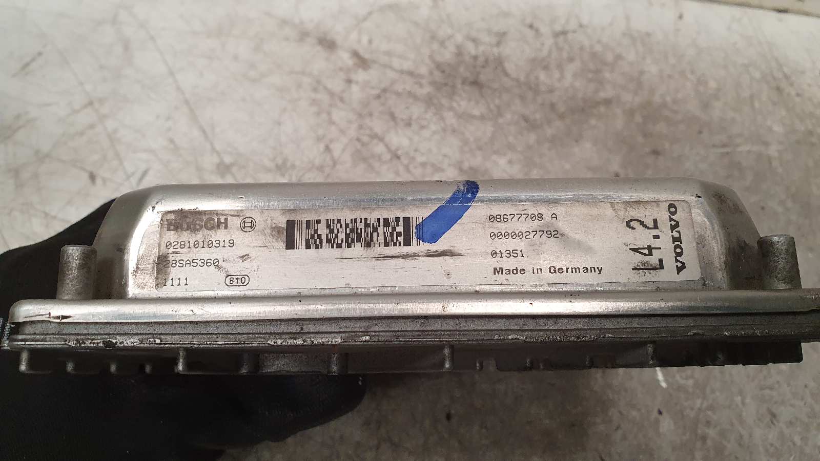 VOLVO S60 1 generation (2000-2009) Calculateur d'unité de commande du moteur 08677708A, 0281010319, 28SA5360 20030083