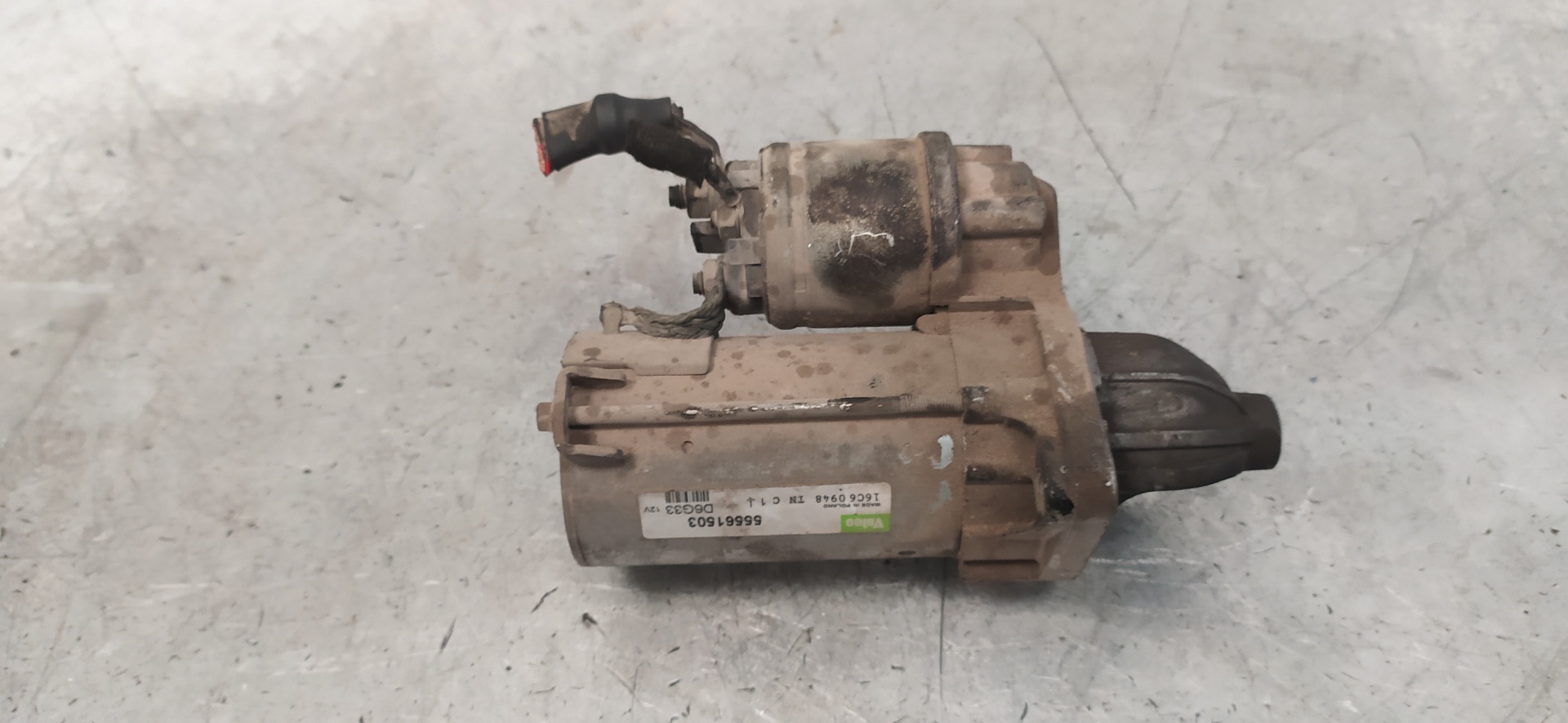 OPEL Corsa C (2000-2006) Starter Motor 55561503 20105944