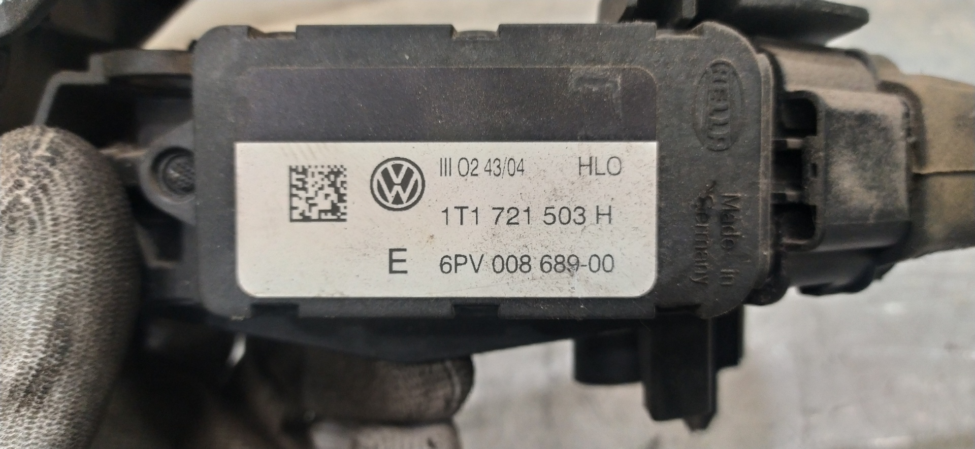 VOLKSWAGEN Touran 1 generation (2003-2015) Akseleratora / gāzes pedālis 1T1721503H 20076580