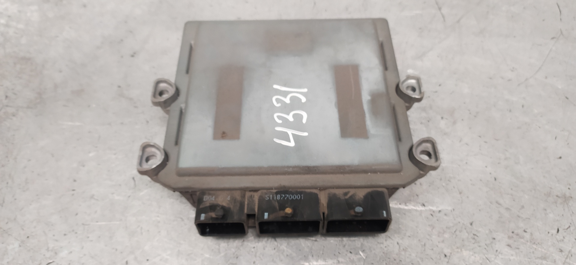 VAUXHALL 407 1 generation (2004-2010) Engine Control Unit ECU 9656412980 20104121