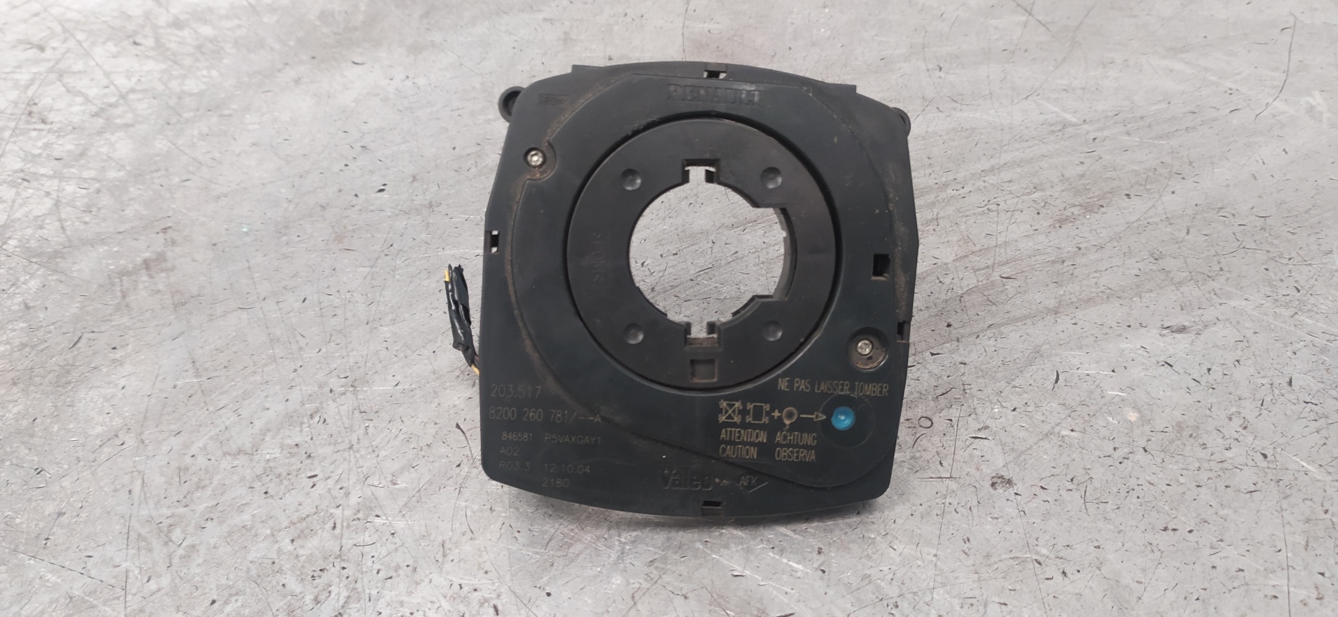 RENAULT Laguna 2 generation (2001-2007) Steering Wheel Slip Ring Squib 8200260781 20094037