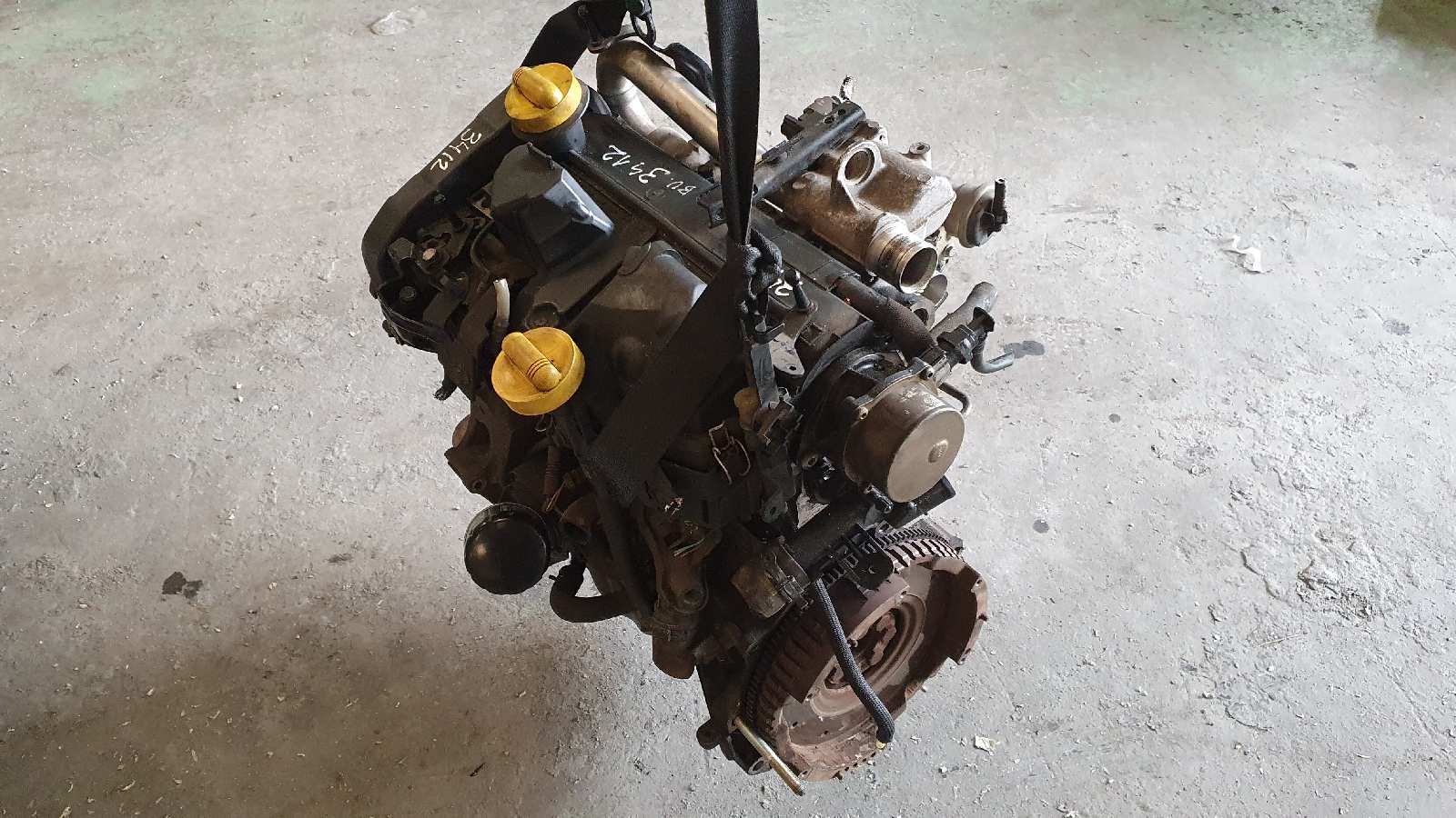 RENAULT Modus 1 generation (2004-2012) Motor K9K750 19985728